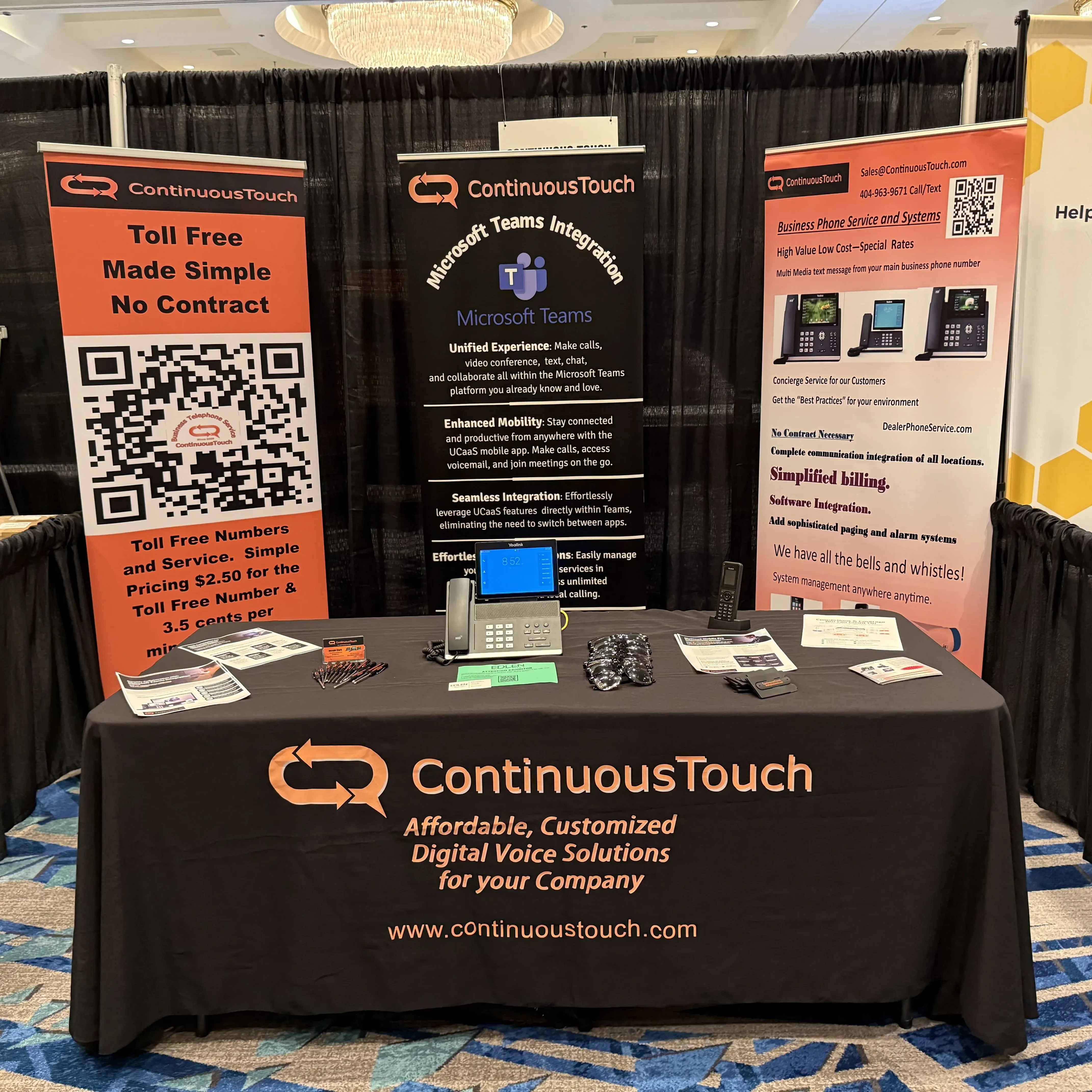 Official NATDIA member badge showcasing Continuous Touch as a trusted U.S. business phone service provider